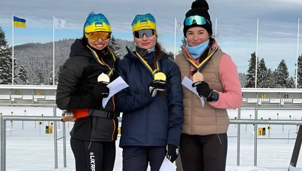 Блискавичний виступ спортсменів на чемпіонаті України з лижних гонок