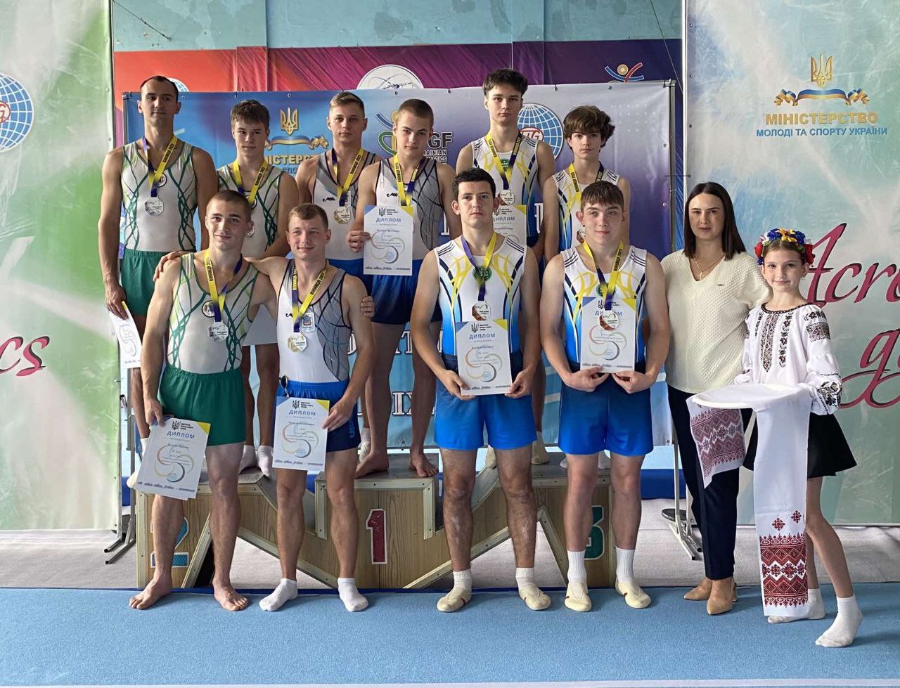 Студент ННІФК призер чемпіонату України зі стрибків на акробатичній доріжці